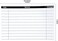 RXBC2011 Customer Profile Card Client Profile Cards for Businesses and Stores (6 x 4 Inches, White, Pack of 100.