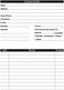 RXBC2011 Customer Profile Card Client Profile Cards for Businesses and Stores (6 x 4 Inches, White, Pack of 100.