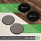 Gaiam Core Sliding Discs - Dual Sided Workout Sliders for CarpetHardwood Floor - Home Ab Pads Exercise Equipment Fitness Sliders for Women and Men.