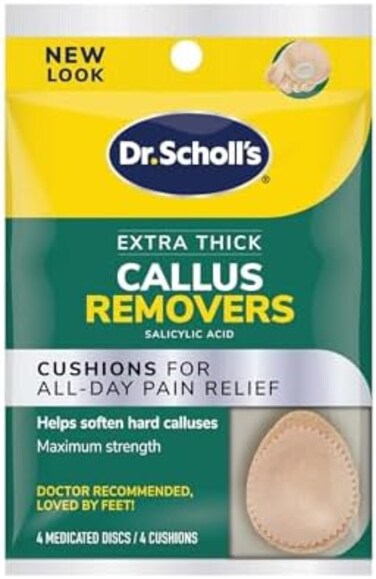Dr. Scholl's Extra Callus Removers, Extra Thick Pads, 4 Count.