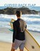 Surf Squared Mens Wetsuit Top Jacket 2mm or 3mmNeoprene Long Sleeve Shirt w/Extended Back Flap for More WarmthComfortDurable YKK Locking Front ZipperSurfing, Aerobics,All Watersports.
