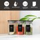 SAVVY &amp; SORTED Black Spice Labels for Spice Jars - 148 Minimalist Spice Jar Labels for Spice Containers - Spice Labels Stickers Preprinted - Spice Organizing Labels Herb Seasoning Kitchen Pantry Label
