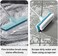 BOOMJOY Floor Scrub Brush with Long Handle -50" Stiff Brush, 2 in 1 Scrape and Brush,Tub and Tile Brush for Cleaning Bathroom, Patio, Kitchen, Wall and Deck.