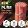 Danilovo Pure Beeswax Candles - No-Drip, Smoke-Less, Tall, Thin Taper Candles &ndash; Decorative Candles for Church Prayer, Decor or Birthday Candles &ndash; Honey Scented Candles &ndash; 6. 4&rdquo;x0. 22&rdquo; (Pink, 50pcs.