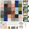 Felix LeChef Clay Beads Bracelet Making Kit by Box-O-Beads, 6000 pcs Polymer Clay Heishi Beads for BraceletJewelry Making, DIY Bracelet Making Kit for KidsTeens Ages 8-12, 24 Earth Tone Colors, 6mm Be