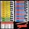 EEEEE IC kit 161 pcs, 20 Models Chip Assortment Set Analog Integrated Circuits Electronics Parts Opamp Pack, 555 Timer Components, Op Amp, Oscillator, Pwm, IC Plier Included UA741 LM358 and More.