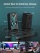 OROROW OROW 10W RGB Computer Speakers with Volume Control, Colorful LED Gaming Speakers for PC/Desktop/Laptop/Monitor, 3. 5mm Aux Input, Lights On/Off Option (S201.