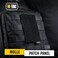 M-Tac Loop Tactical Morale Patches Board Molle Attachment 3. 1 x 5. 2 inch (Black.