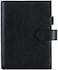 Moterm Leather Cover for Stalogy B6 - with Back Pocket, Pen Loop and Card Slots (Pebbled-Black, B6.