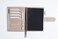 Moterm Leather Cover for Stalogy B6 - with Back Pocket, Pen Loop and Card Slots (Pebbled-Taupe, B6.