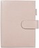 Moterm Leather Cover for Stalogy B6 - with Back Pocket, Pen Loop and Card Slots (Pebbled-Taupe, B6.