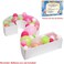 JoyBox Design Mosaic Balloon Frame Marquee Light Up Numbers 2 Pre-Cut Large Foam Board Sign Cut-out for Boy Girl Birthday Backdrop Anniversary Decoration.