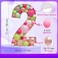 JoyBox Design Mosaic Balloon Frame Marquee Light Up Numbers 2 Pre-Cut Large Foam Board Sign Cut-out for Boy Girl Birthday Backdrop Anniversary Decoration.