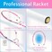 WOED BATENS Pro Tennis Racket for Adults, 2 Player 27 inch Speed Tennis Racquet Acceptable for Beginner and Professional with 3 Tennis Balls, 2 Vibration Dampes, 2 Overgrips, Tennis Bag.