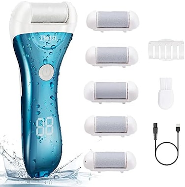 IWEEL Electric Foot Callus Remover, Rechargeable Electronic Foot File Pedicure Kits, Electric Callus Remover for Feet, Foot Scrubber Dead Skin Remover, Professional Foot Care for Dead Skin Ideal Gift.