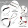 Honoson 17 Pieces Metal Puzzle Tool Set Tool DIY Metal Model Kits Tools Tab Edge Cylinder Cone Shape Bending Assist Tools for 3D Metal Jigsaw Puzzles Assembly Basic Model Building, Repairing and Fixin
