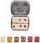 Csy Art Gallery Handmade Artist Watercolor Paints-Metallic Glitter Solid Colors- Retro Portable Metal Case-Pearlescent Color Set Sparkle Professional Watercolour (Fairytale.
