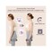 Vicorrect Posture Corrector for Women and Men, Adjustable upper back straightener posture corrector and Providing Pain Relief from Neck, Shoulder, and Upper Back (Small/Medium.
