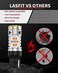 مصباح LASFIT 7440 CANBUS READY LED 7441 لضوء إشارة الانعطاف الخلفي 7440A W21W WY21W مضاد للوميض السريع وخالٍ من الأخطاء 24 واط 1600 لومن كهرماني/أصفر مقاوم مدمج، التوصيل والتشغيل إصدار 2023.