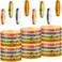 Skylety 36 Piece Animal Print Rubber Bracelets Safari Silicone Bracelets Animal Theme Rubber Bracelet Waterproof Wristband for Jungle Birthday Party Favors Goody Bag Supply Classroom Prize.