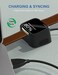 Bicmice 3. 3Ft USB Charger Compatible with Fitbit Versa 2 Charger Dock Anti-Slip Replacement Smartwatch Charging Cable Stand(not for Fitbit Versa/Versa Lite.