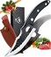DRGSKL Huusk Japan Knife Upgraded Version, Fillet Caveman Knife Viking Knife Handmade Butcher Boning Knife for Meat Cutting Kitchen Knife with Sheath for Home or Camping Outdoor, Gift for Fathers.
