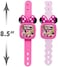 Disney Minnie Mouse Play Smart Watch, Officially Licensed Kids Toys for Ages 3 Up, Gifts and Presents by Just Play.