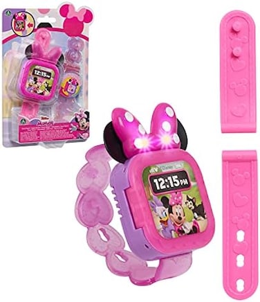 Disney Minnie Mouse Play Smart Watch, Officially Licensed Kids Toys for Ages 3 Up, Gifts and Presents by Just Play.