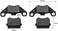 YD-PS001 2sets Rear Disc Brake Pad Pads 50cc 70cc 90cc 110cc 125cc 150cc 200cc 250cc ATV Go Kart Pit Dirt Bike Mini Quad.