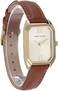 Anne Klein Women's Leather Strap Watch.