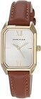 Anne Klein Women's Leather Strap Watch.