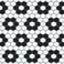 FloorPops FP3931 Biscotto PeelStick Floor Tiles, Black.