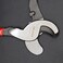 TOOLEAGUE Profession Cable Cutter 10 Inch High Leverage Cutter for Aluminum, Copper, Communications Cable, AWG 3, 2, 2/0.