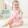 MICHLEY Unisex Baby Wearable Blanket Autumn Winter Toddler Sleeveless Sleeping Bag with Feet,Cat,3-5T.