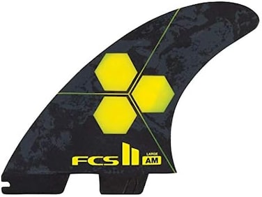 مجموعة زعانف FCS II AM PC متوسطة ثلاثية الزعانف 2024 - متوسطة.