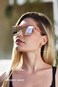 FEISEDY Oversized Square Trendy Sunglasses Womens Mens Futuristic Flat Top Visor Shades UV400 B2470.