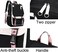 JiaYou Little Girls' School Students Book Bag Outdoor Daypack Backpack with USB Charging Port.