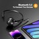 TECKNET Bluetooth Headset, Wireless On Ear Headphones with Noise Cancelling Microphone for Trucker, Hand Free Wireless Headset with Mute Mic for Work, Cellphone, PC, Home, Office, Call Center.