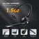 TECKNET Bluetooth Headset, Wireless On Ear Headphones with Noise Cancelling Microphone for Trucker, Hand Free Wireless Headset with Mute Mic for Work, Cellphone, PC, Home, Office, Call Center.