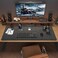 DAWNTREES Large Felt Desk Pad, 40''x16'' Full Desk Mouse Pad, Desk Mat for Keyboard,Computer Mat for Desk,100X40cm Felt Desk Mat for Desk Pad Protector.