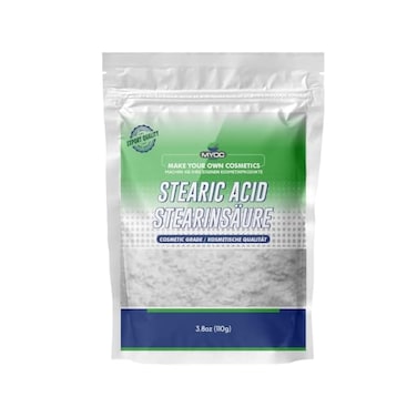 MYOC Stearic Acid &ndash; Cosmetic Grade &ndash; 3. 8 Oz / 110g &ndash; Essential Ingredient for Skincare, Soap Making, and DIY Formulations.