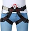 HandAcc Climbing belts, Safe Seat Belts for Tree Climbing Outdoor Training Caving Rock Climbing Rappelling Equip - Half Body Guide belt for Women Man and Novice.