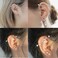 TIANCI FBYJS 14-16pcs 14G Stainless Steel Industrial Piercing Barbell Earring Cartilage Body Jewelry 38mm 11/2 Inch Industrial Piercing Bar for Women Men Snake Chain Dangle, Metal, agate.