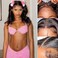 Gabrielle 14 Inch Human Hair Lace Front Wigs Body Wave 9A Closure Human Hair Wigs 4x4 Frontal Wigs Human Hair Pre Plucked Body Wave Lace Closure Wigs with Baby Hair Wigs for Black Women Human Hair Glu