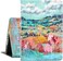 CutebriCase Case for iPad 9th Generation, Case for iPad 8th Generation, Case for iPad 7th Generation 10. 2 Inch Case, Multi-Angle Viewing Adjustable Stand Auto Wake/Sleep,Oil Painting Scenery.
