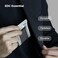 MONOCARBON Carbon-Fiber-Money-Clip-for-Men, Minimalist-Money-Holder for Cash, High Elastic Carbon-Fiber-Wallet, Slim and Durable (Twill Matte Black.