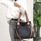 Sunshinejing Women's Canvas Tote Bag Work Shoulder Crossbody Bags Vintage Multi-pocket Handbags.