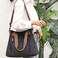Sunshinejing Women's Canvas Tote Bag Work Shoulder Crossbody Bags Vintage Multi-pocket Handbags.