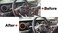 auovo Air Conditioner Vent Ring Interior Accessories for Wrangler JL 2018-2023 Gladiator JT 2020-2023 Dashboard Air Conditioning Vent Outlet Trim Cover Aluminum Alloy (Orange, 2018-2023.