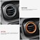 auovo Air Conditioner Vent Ring Interior Accessories for Wrangler JL 2018-2023 Gladiator JT 2020-2023 Dashboard Air Conditioning Vent Outlet Trim Cover Aluminum Alloy (Orange, 2018-2023.